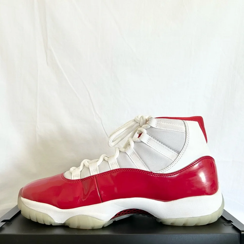 AUTHENTIC Jordan 11 Retro Cherry size 10.5 CT8012-116 2022 PRE-OWNED